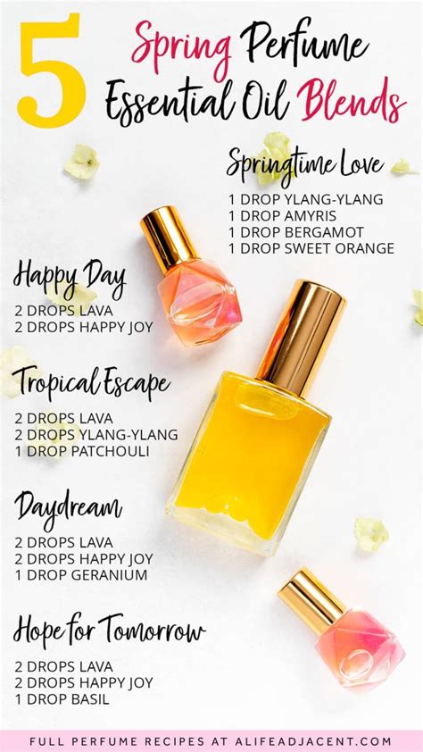 essential oil perfume blends